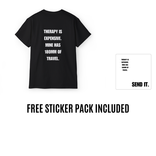 Therapy Is Expensive — MTB Streetwear T-Shirt - Limited Edition Pack