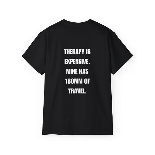 „Therapy Is Expensive” — MTB Streetwear T-Shirt